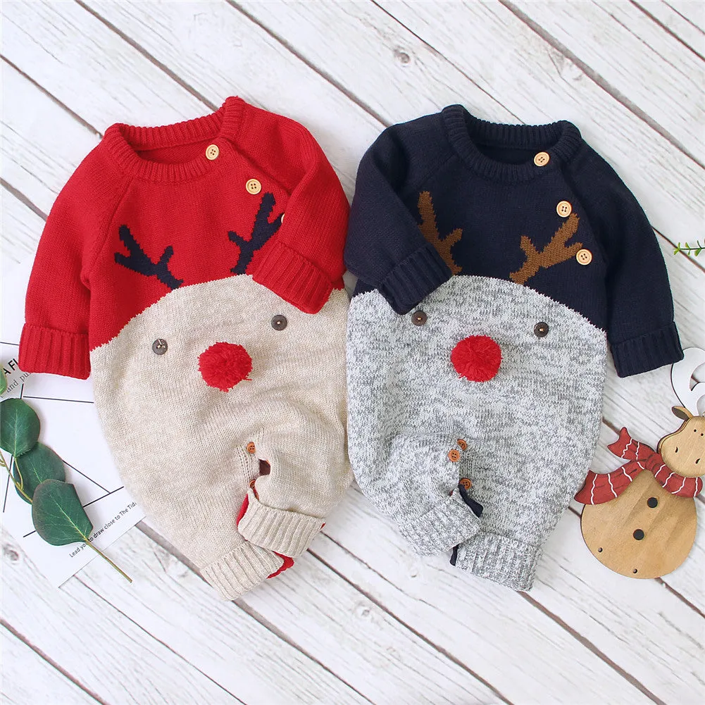 Holiday Knit Onesies