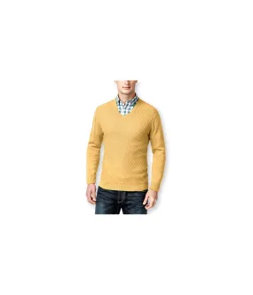 Club Room Men's Diamond Knit V-Neck Sweater