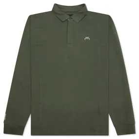 Converse A-Cold-Wall Polo Dark Pine Green