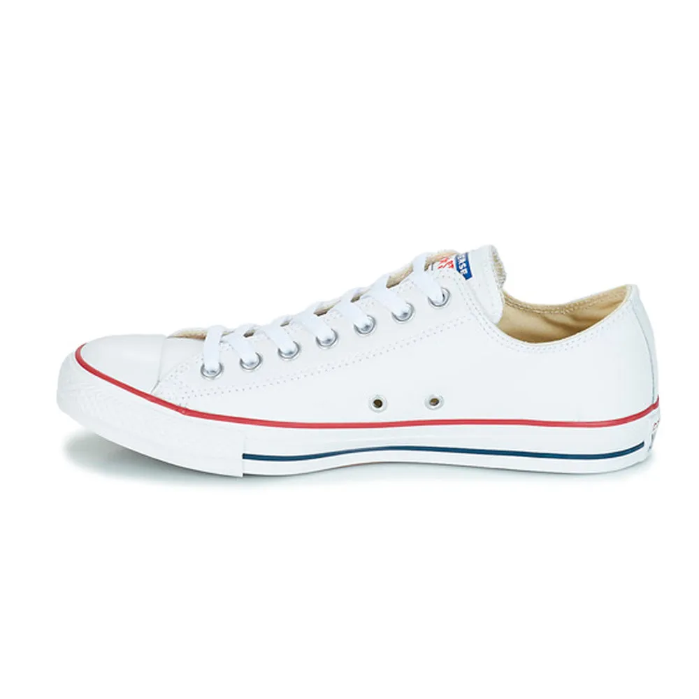 Converse Chuck Taylor All Star Core White sneakers.