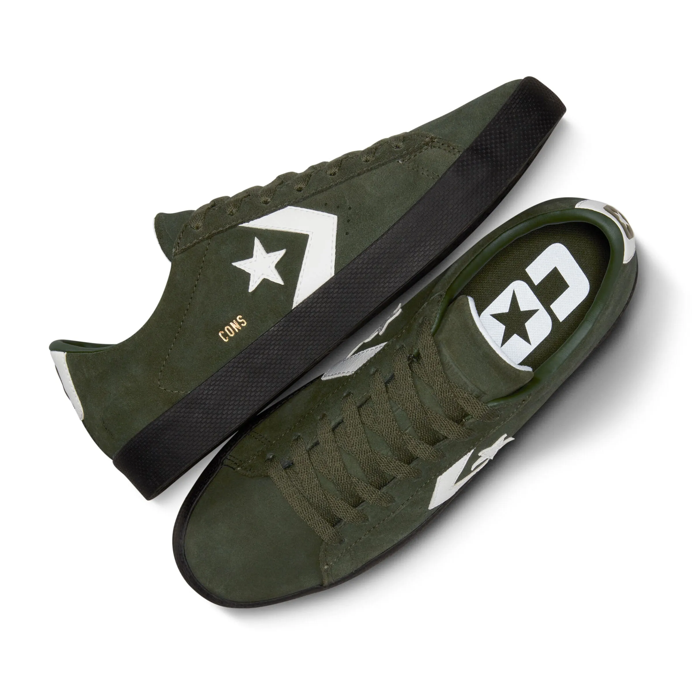 Converse PL Vulc Pro OX - Forest Shelter Green/White/Black