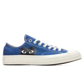 Converse x Comme Des Garcons PLAY Blue Chuck '70 Ox - All Star