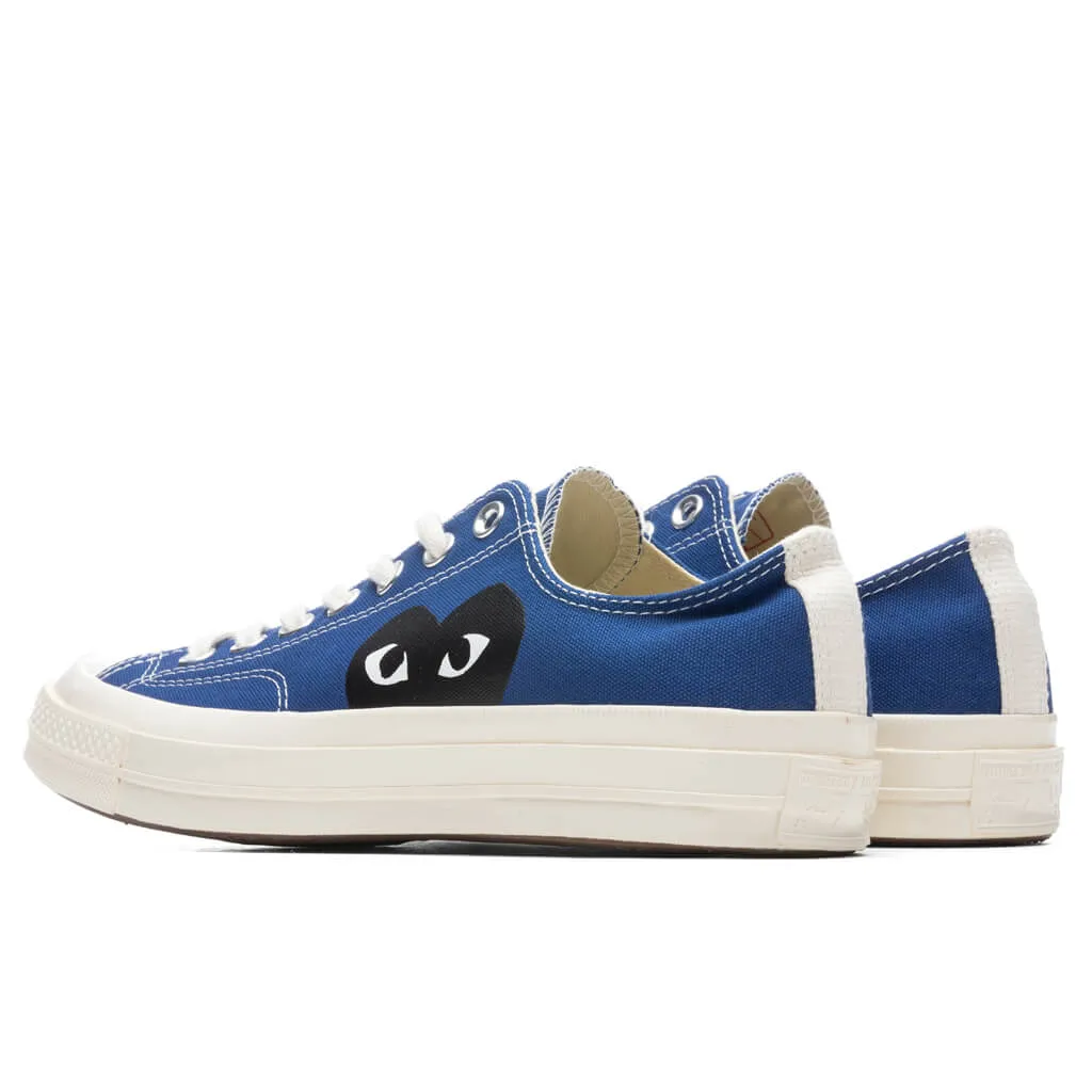 Converse x Comme Des Garcons PLAY Blue Chuck '70 Ox - All Star