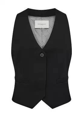 Copenhagen Muse Tailor Waistcoat Vest Black