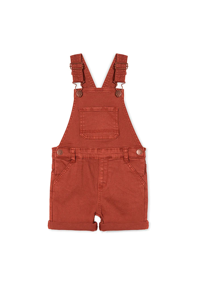 Copper Overalls in Milky Hue