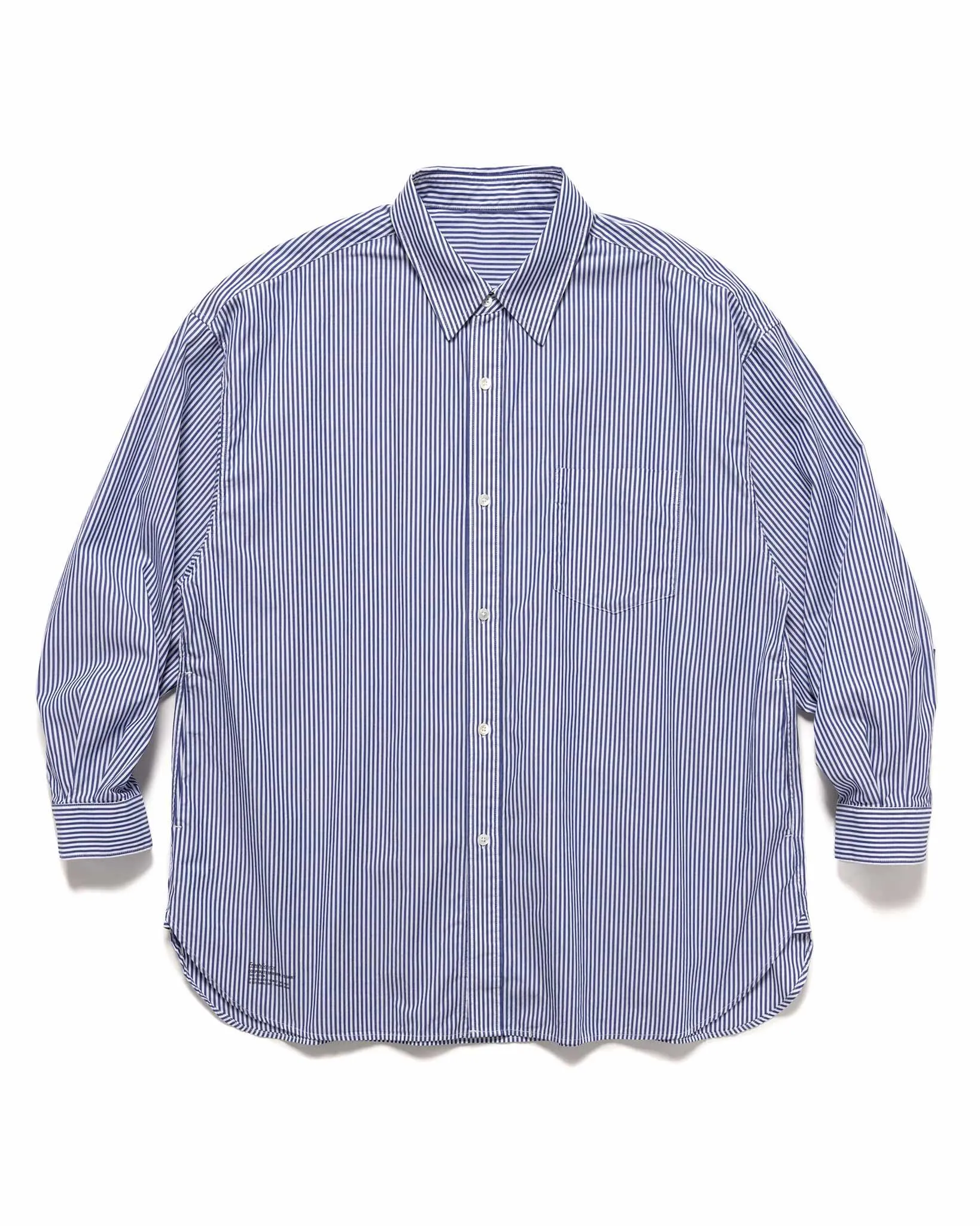 Corporate Uniform LS Shirt Blue Stripe