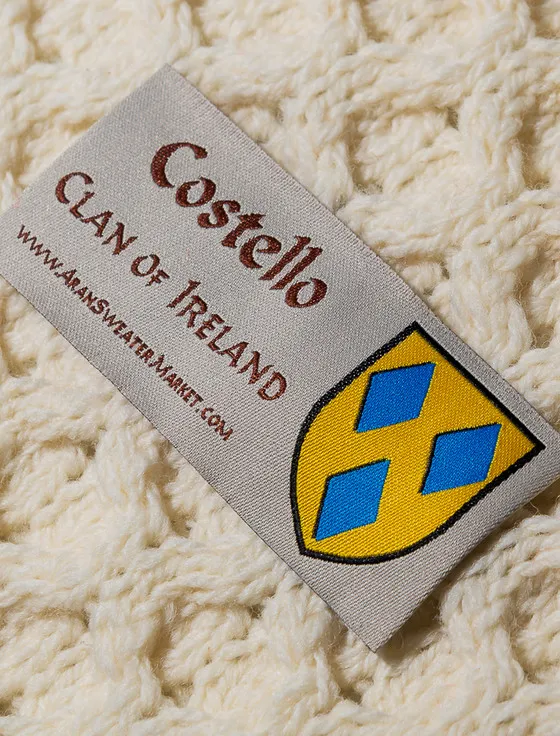 Costello Clan Scarf - Result: Irish-inspired Costello Clan Scarf for a stylish and cozy look