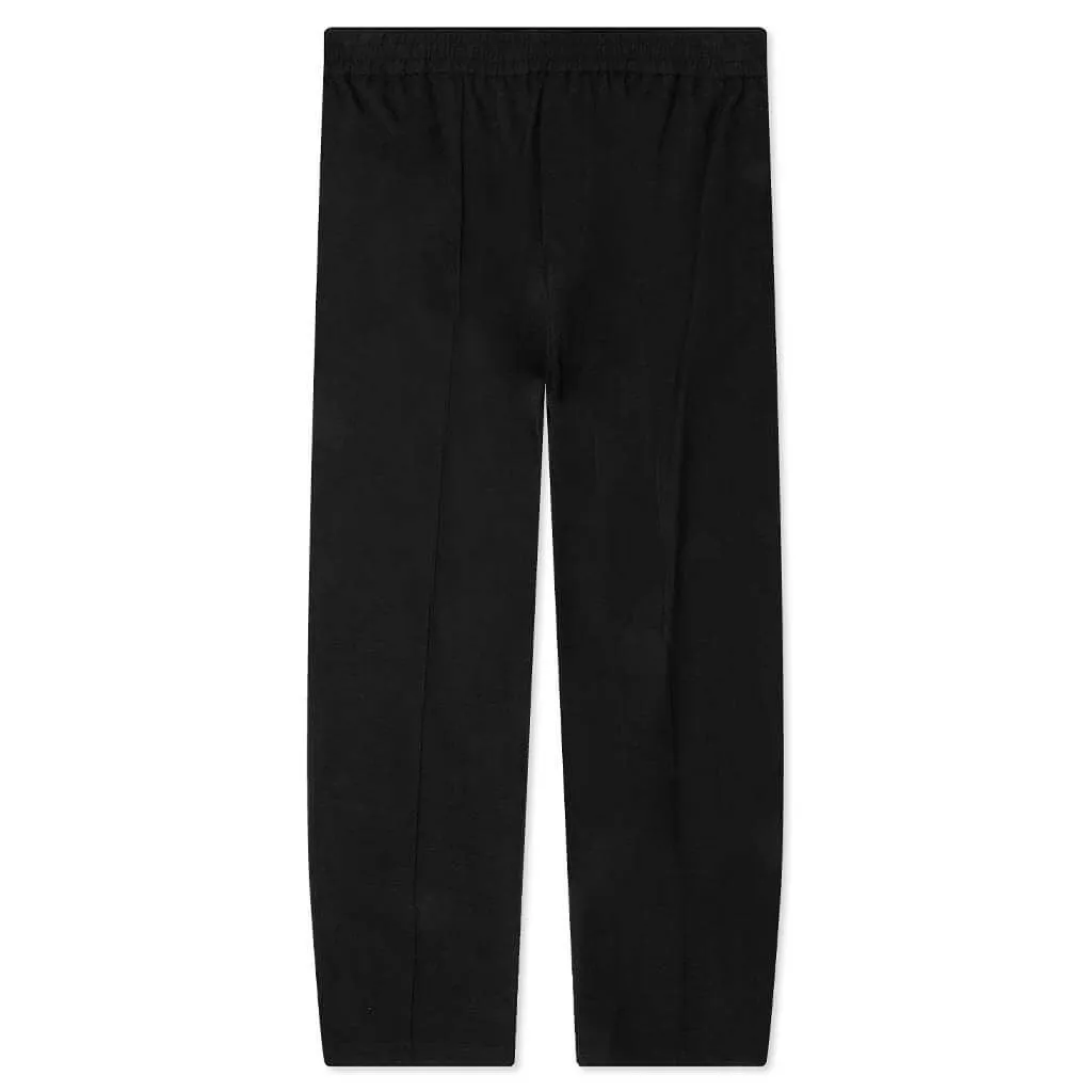 Cotton-Linen Core Pants - Black