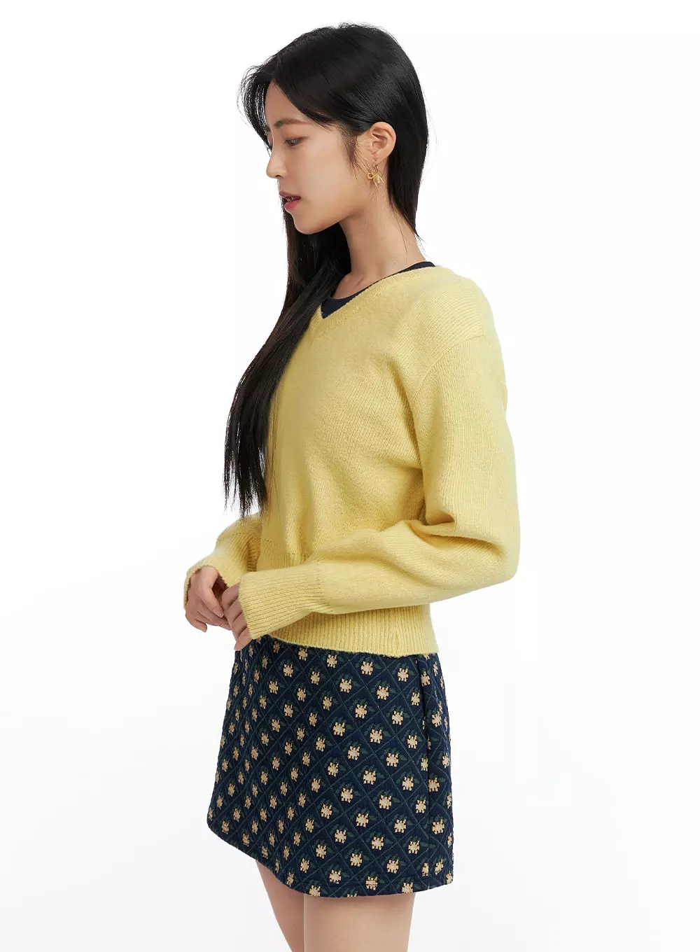 Cozy V-Neck Sweater OF416 - Shop now!