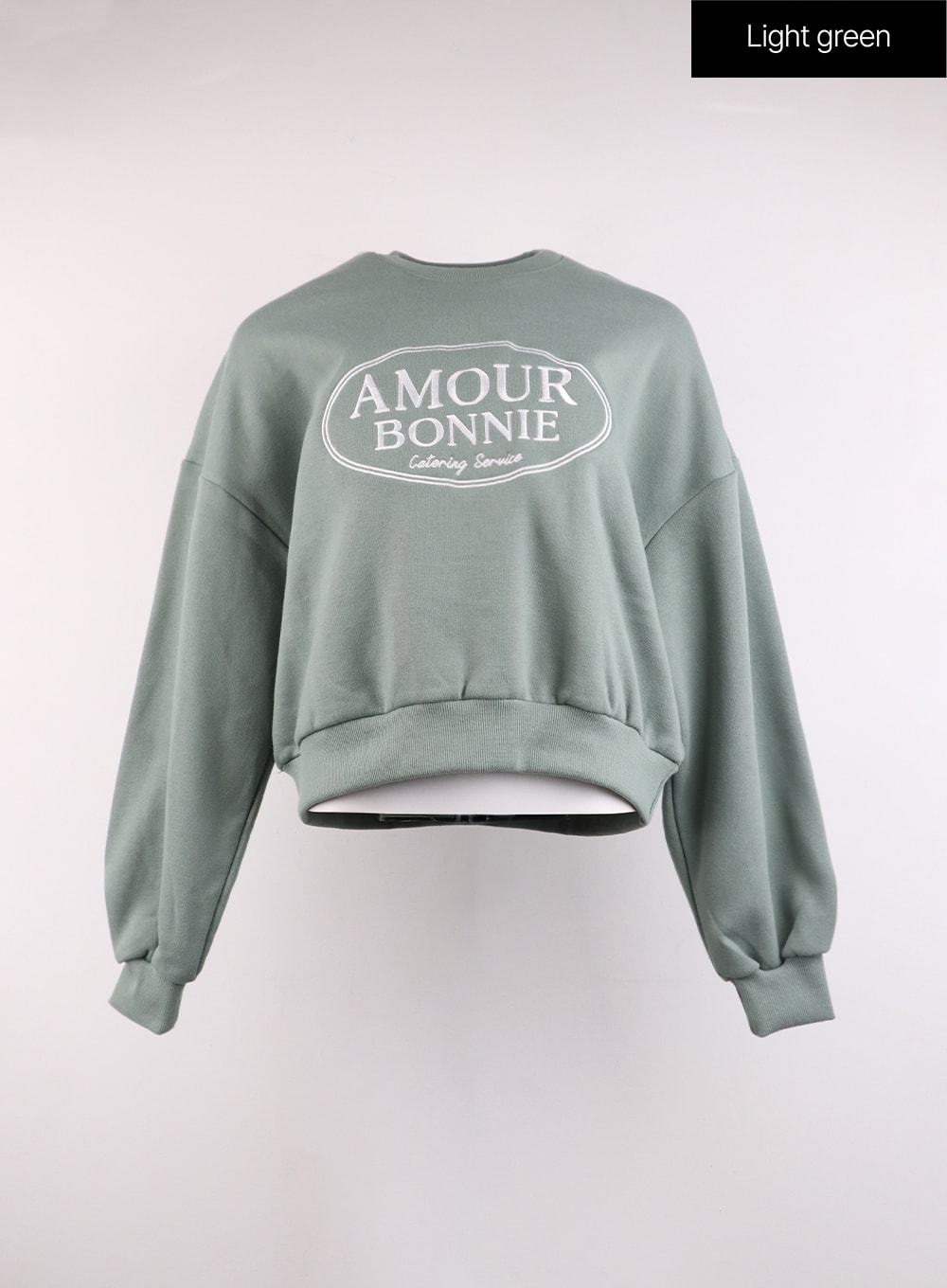 Crew Neck Typography Sweatshirt OJ424