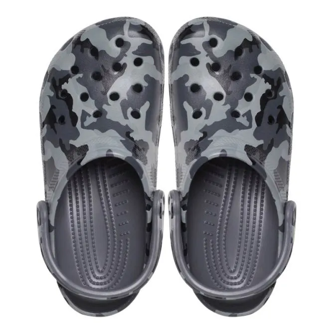 Crocs Classic Printed Camo Sabot.