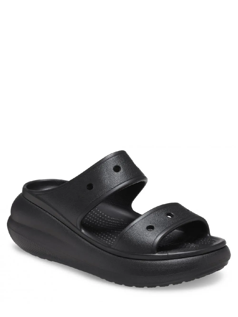 Crocs Donna Classic Crush Sandal W 207670 Nero