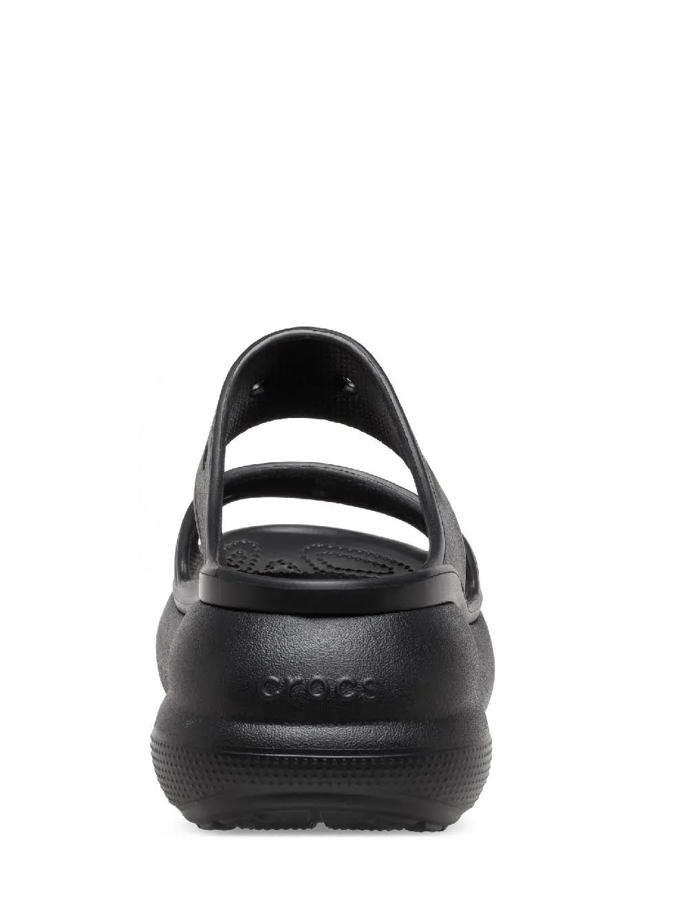 Crocs Donna Classic Crush Sandal W 207670 Nero