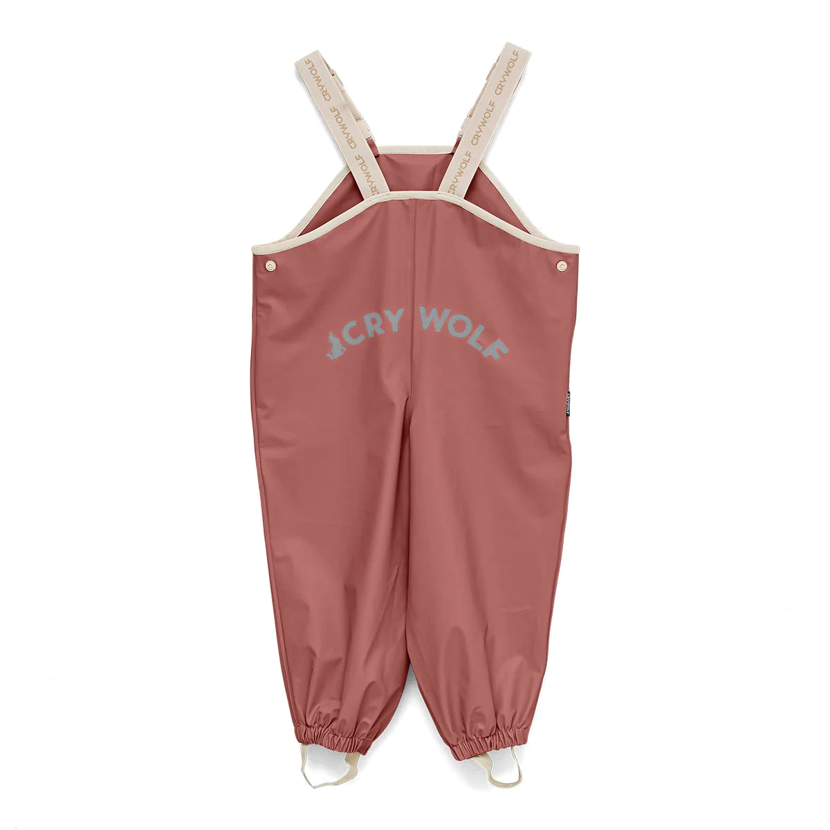 Crywolf Rain Overalls in Rosewood