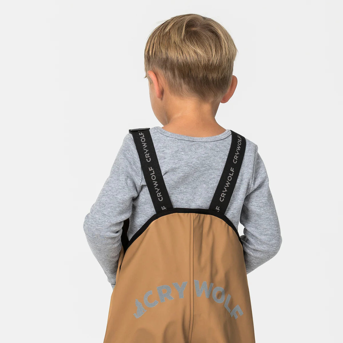 Crywolf Tan Rain Overalls