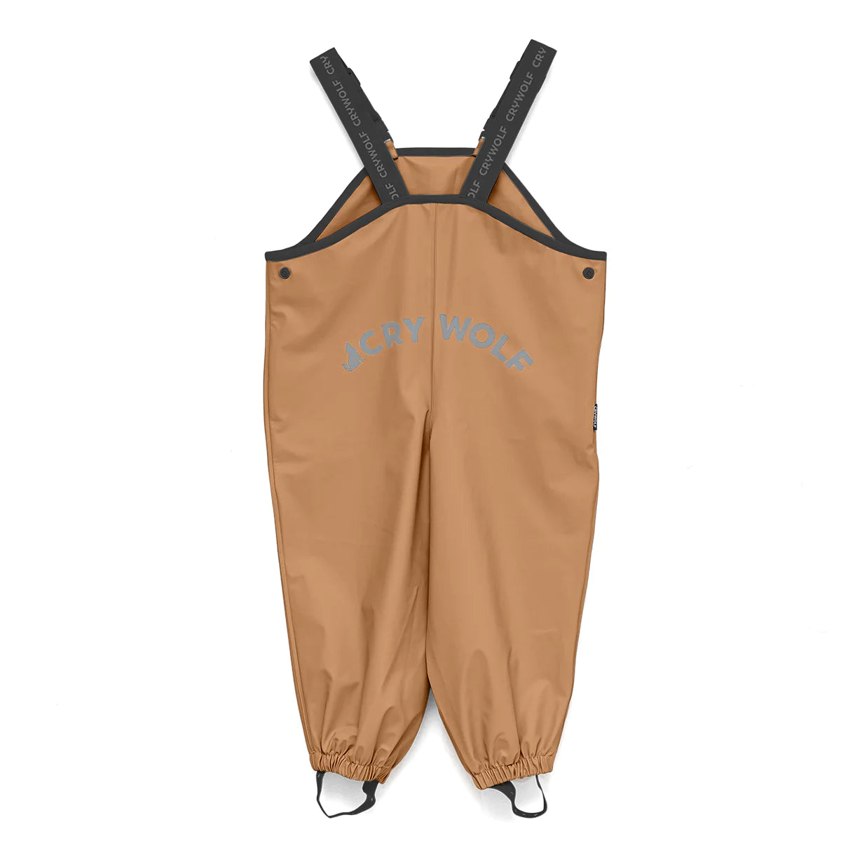 Crywolf Tan Rain Overalls