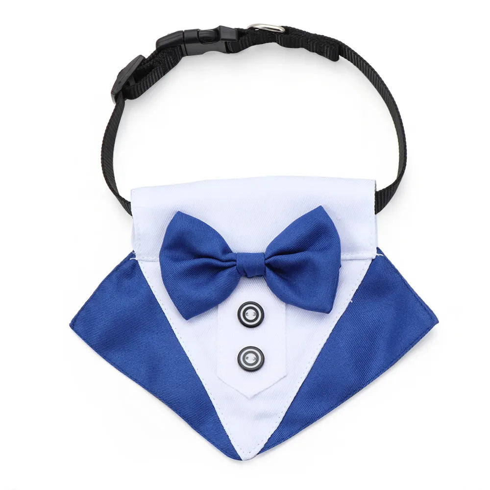 Cute Adjustable Dog Necktie - Hot Sale Grooming Formal Tie - Comfortable Cotton Dog Tuxedo Bow Ties - Pet Accessories