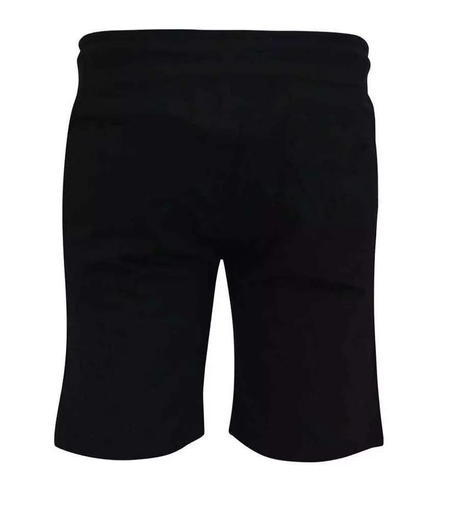 Men's Black Couture Shorts - D555 Elasticated Waistband (Holbrook)