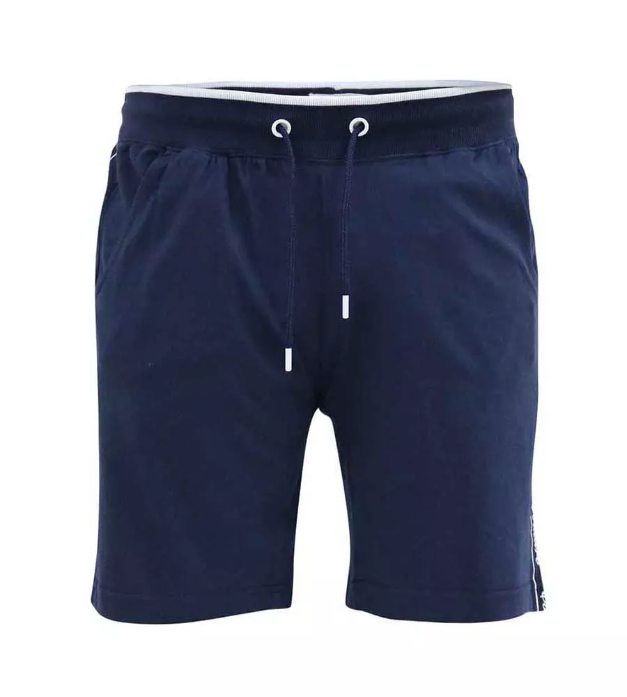 D555 Men's Couture Elasticated Waistband Shorts with Branded Side Panels (BRANTHAM)