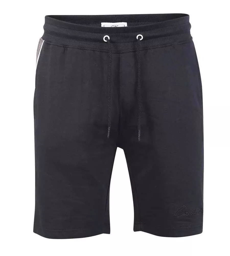 Men's Couture Shorts - D555 Elasticated Waistband Cut and Sew Panels (Andover)