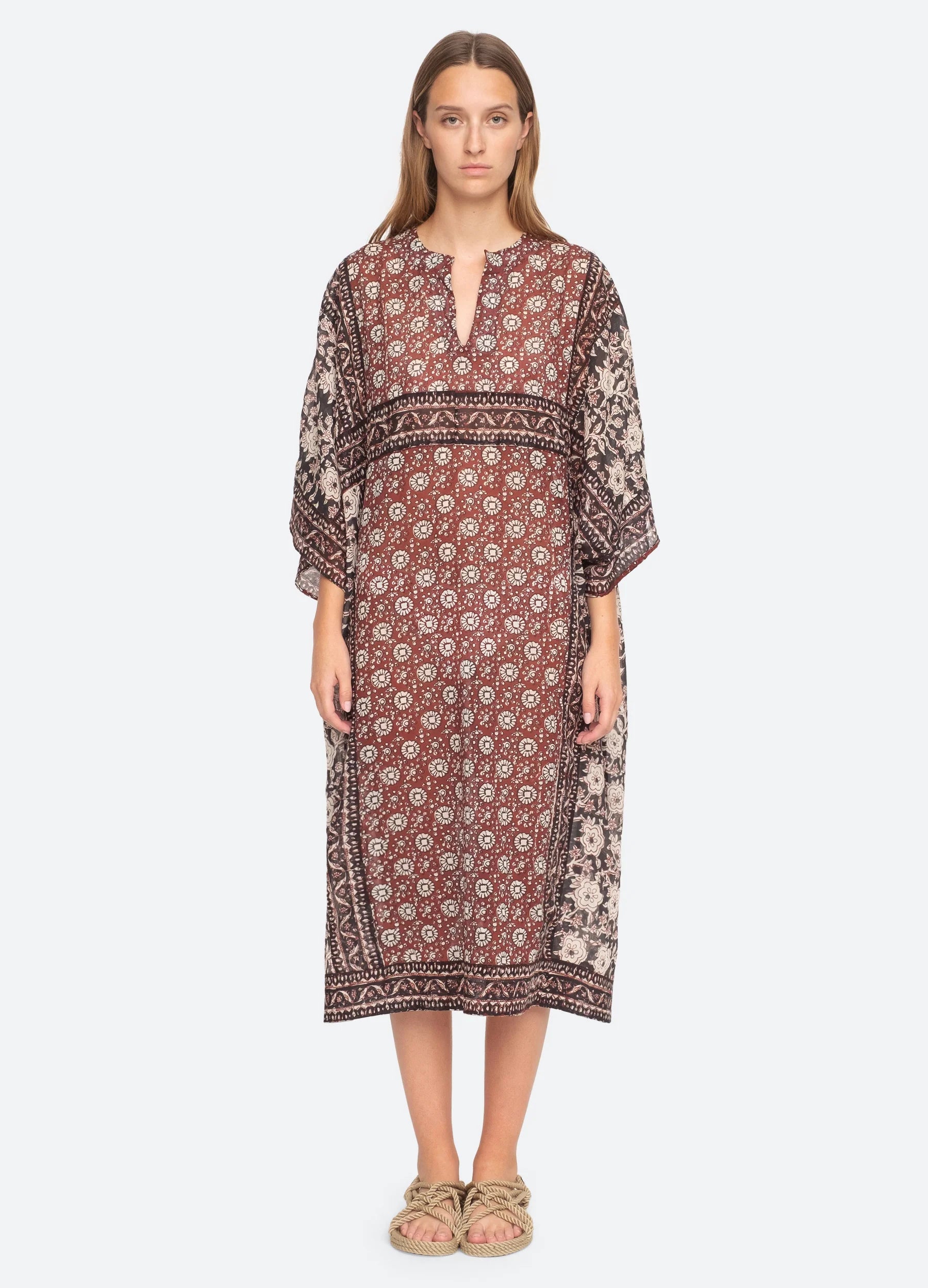 Danae Print Caftan - Women's Caftan Dresses Shop Online | Trendy Prints, Modern Designs