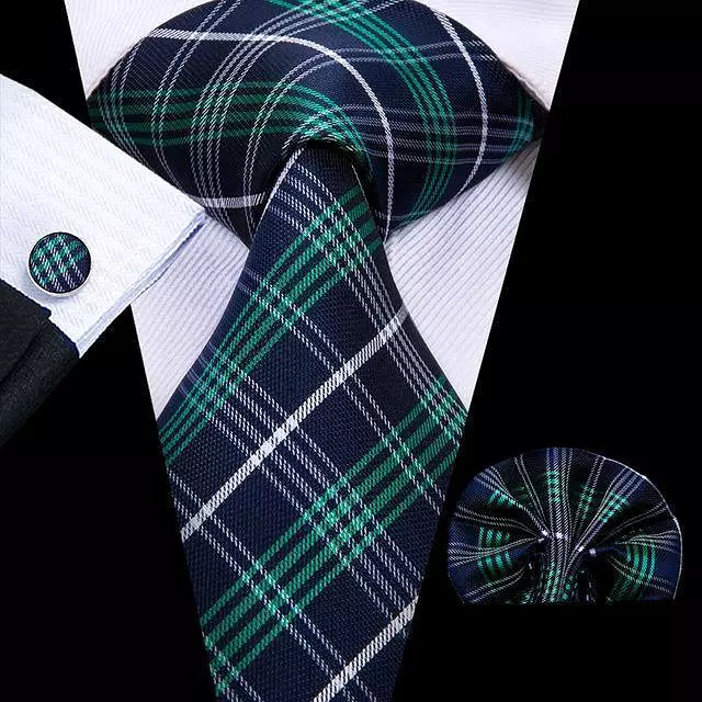 Dedicated Cufflink and Necktie Set