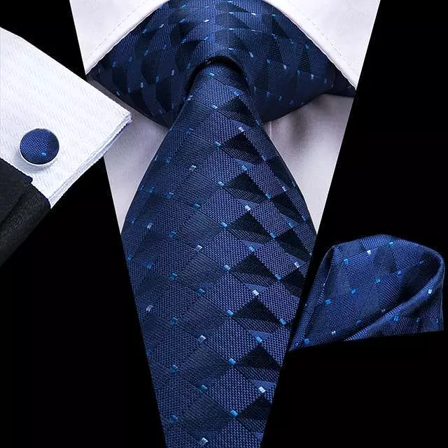 Dedicated Cufflink and Necktie Set