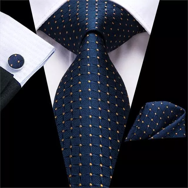 Dedicated Cufflink and Necktie Set