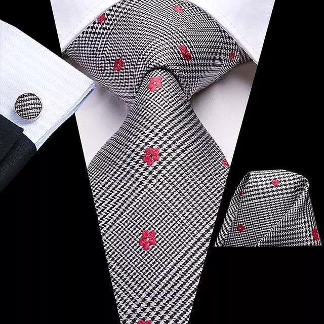 Dedicated Cufflink and Necktie Set