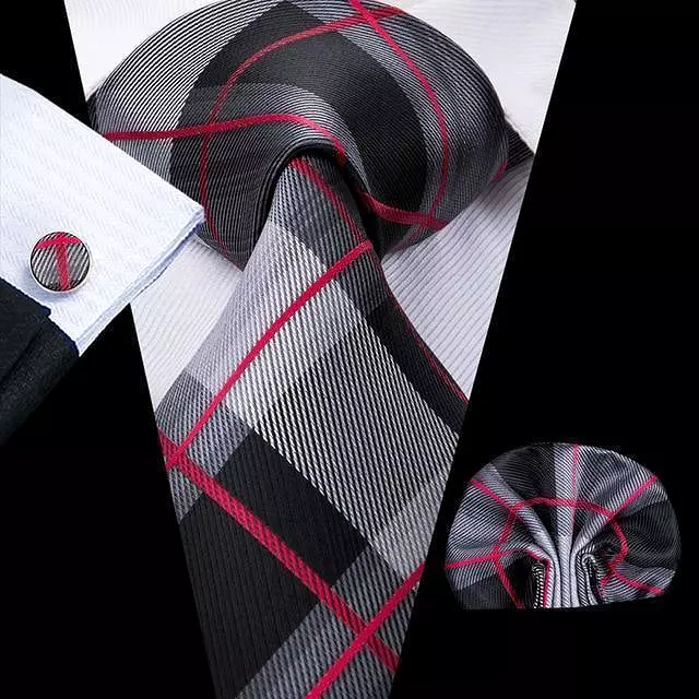 Dedicated Cufflink and Necktie Set