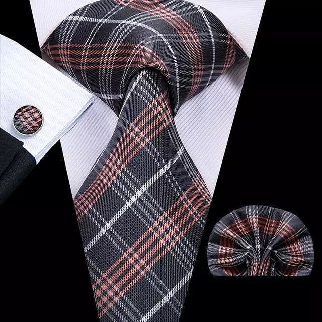 Dedicated Cufflink and Necktie Set