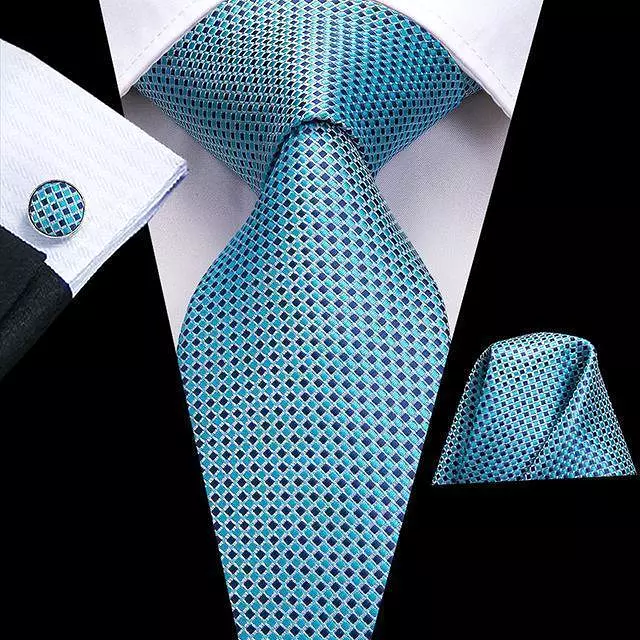 Dedicated Cufflink and Necktie Set