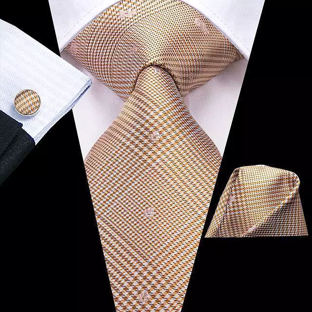 Dedicated Cufflink and Necktie Set