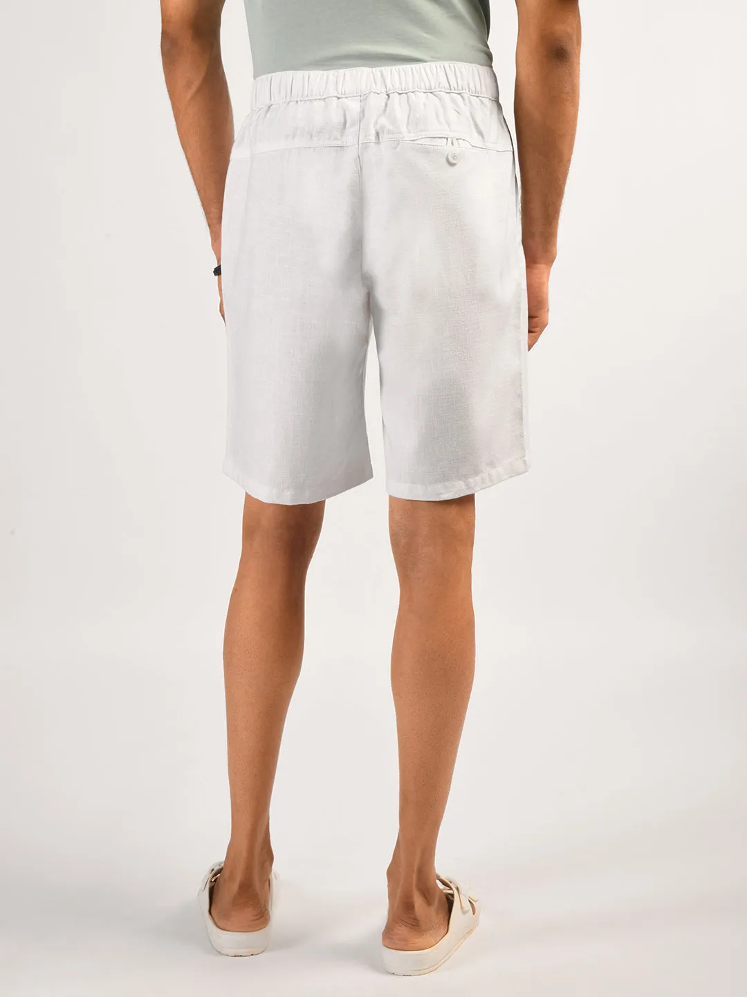 Breezy Elastic Waistband Shorts - Shuffle