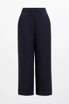 Elk Label - Black Wide Leg Culotte Result