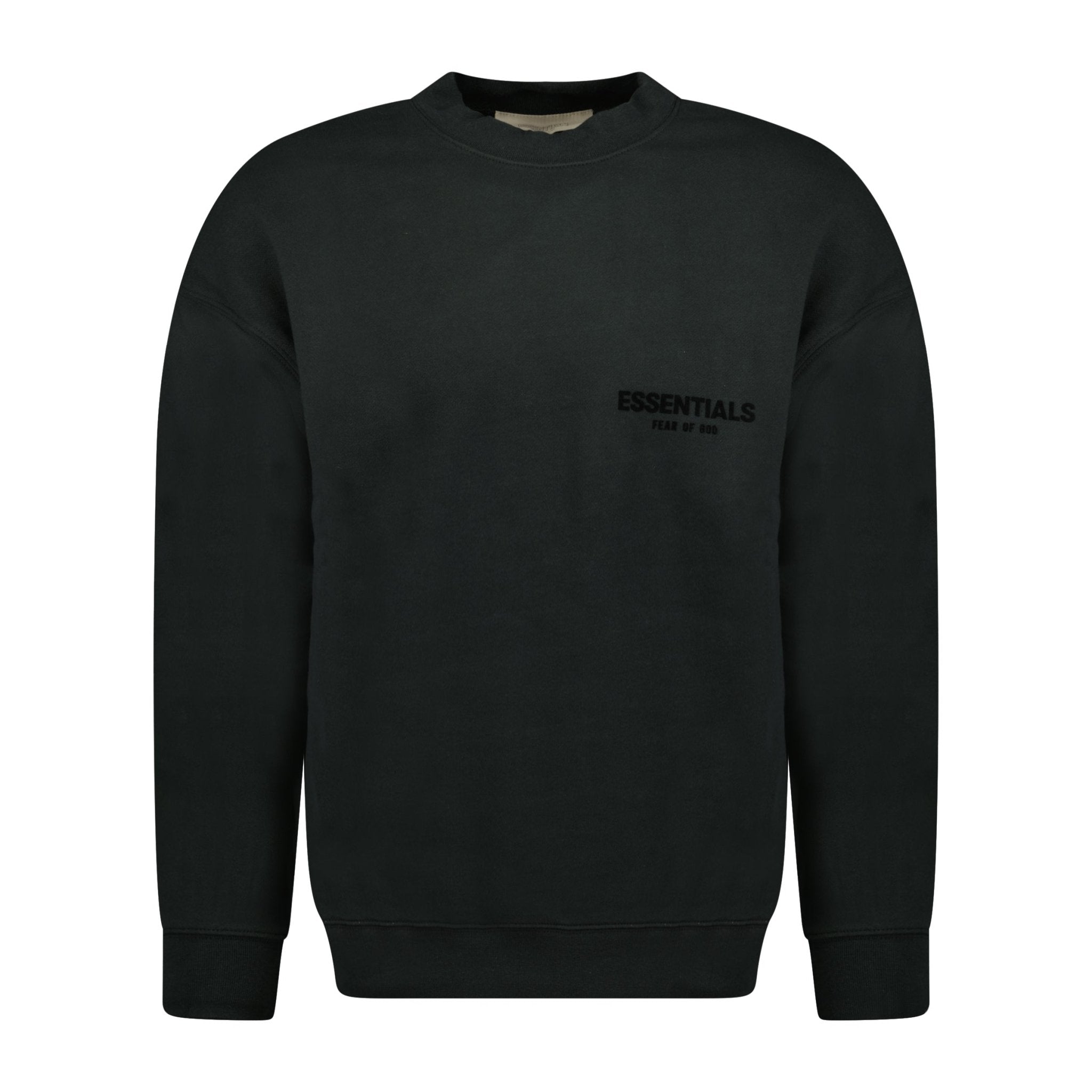 Fear of God Essentials Crew Neck Sweatshirt Black