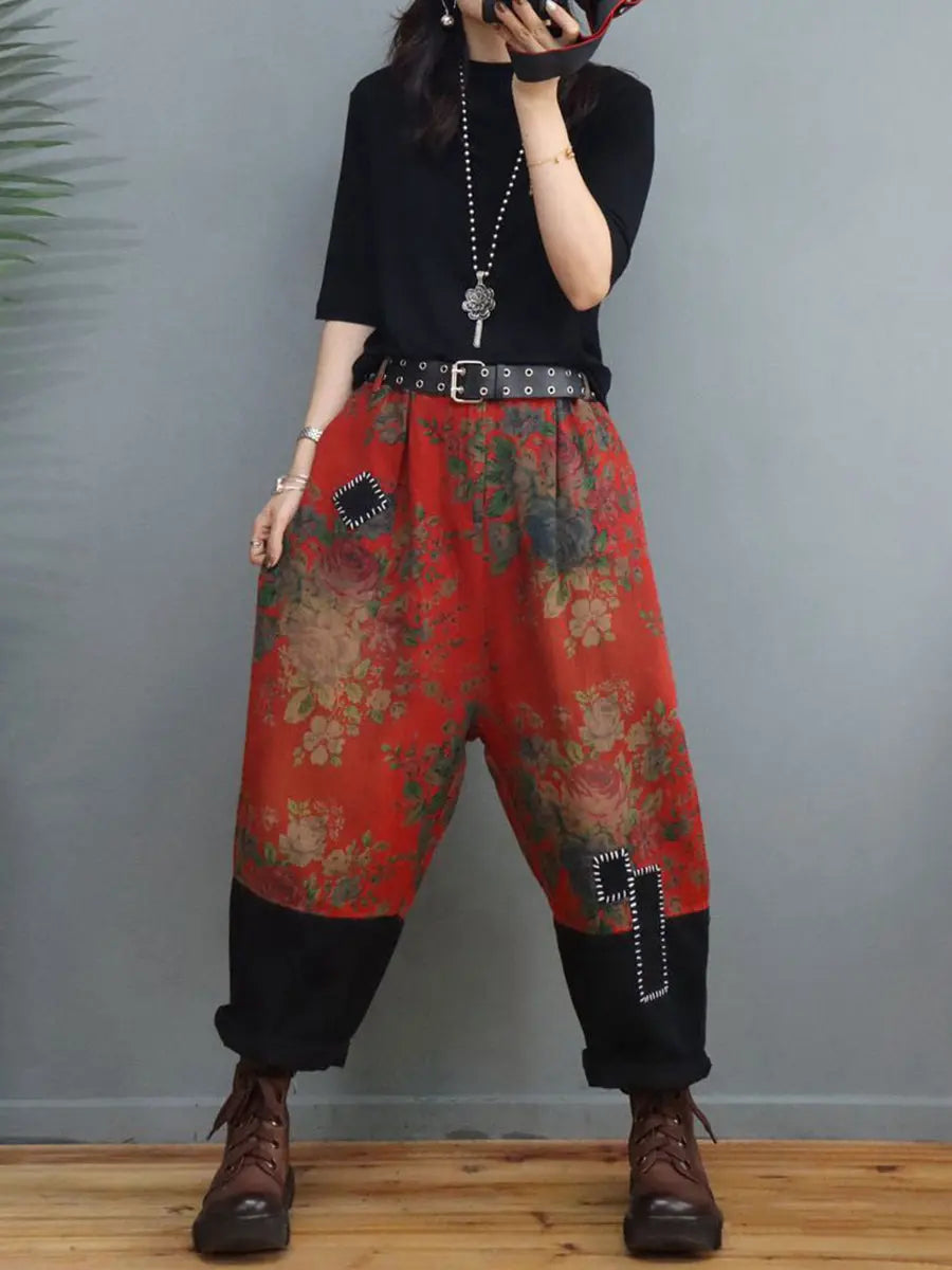 Floral Stitching Suits for Women