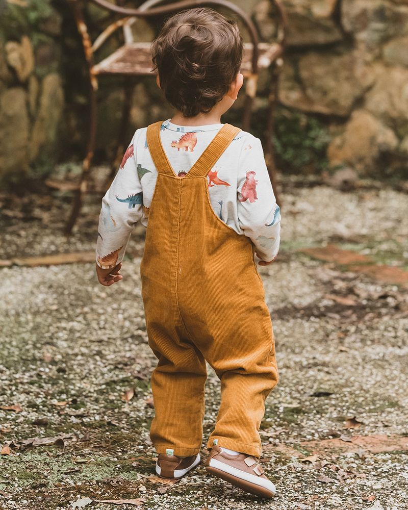 Fox & Finch T-Rex Cord Overall for Kids - Stylish and Durable