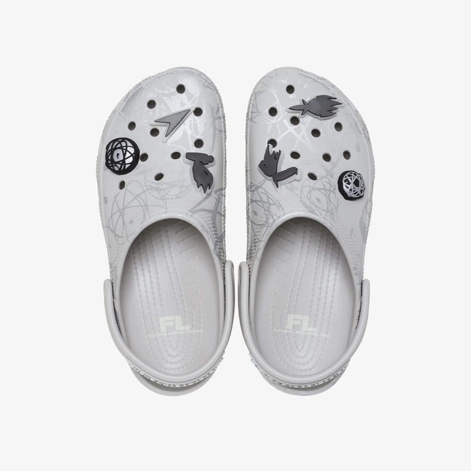 Futura Lab Crocs Classic Pearl White Clog - Buy Now