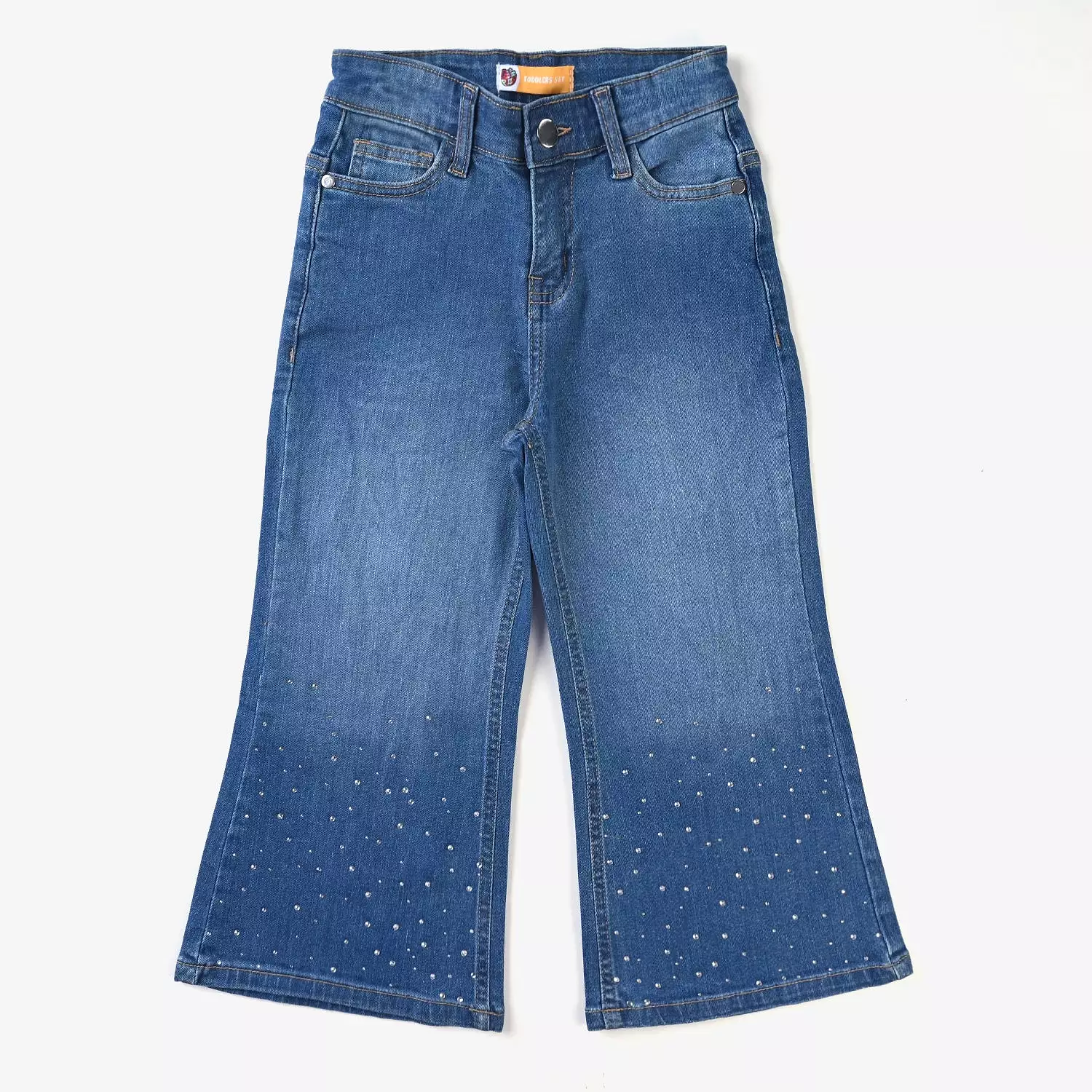 Girls Denim Stretch Culotte Mid Blue - Bestsellers, Affordable, Shop Now, Limited Stock.