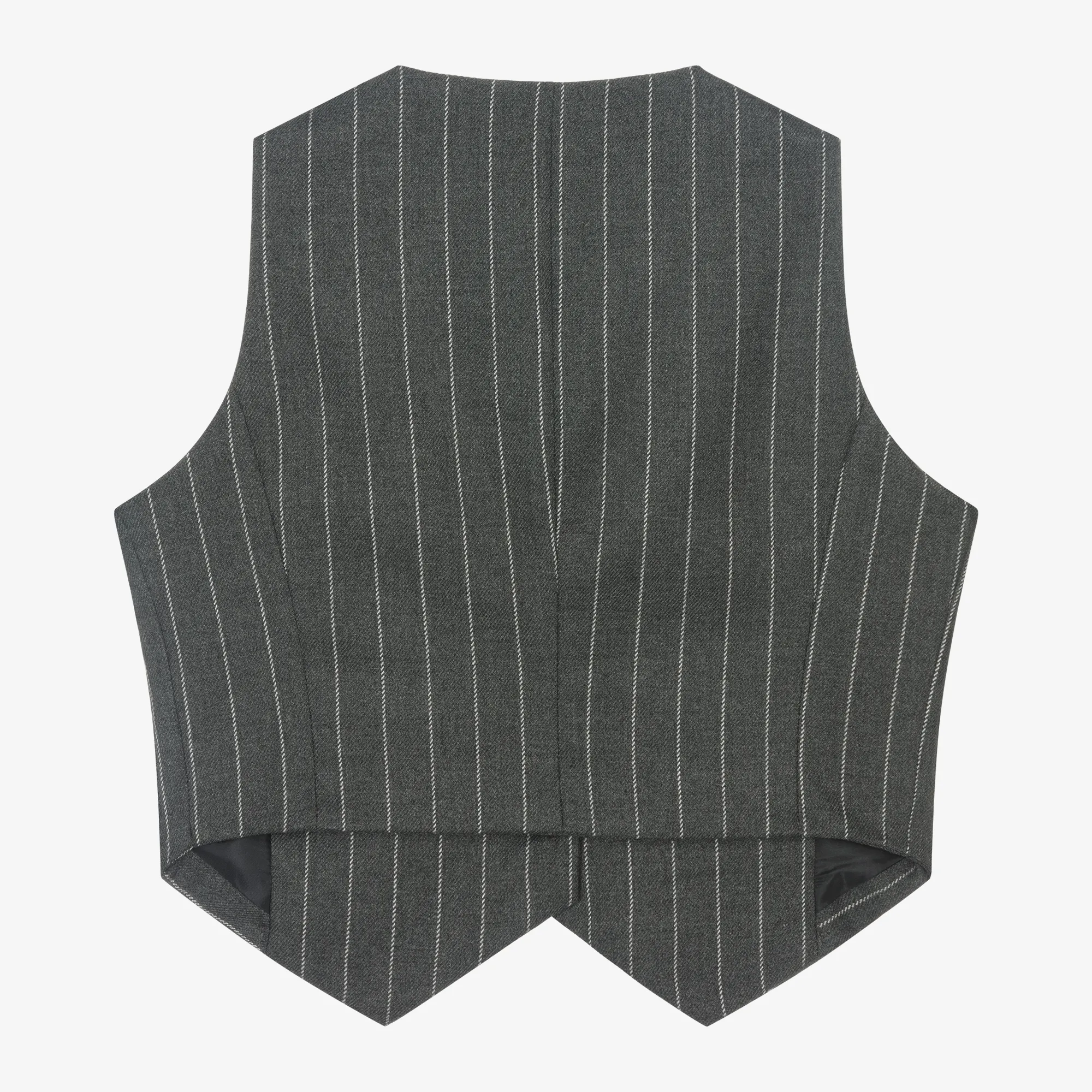 Girls Pinstripe Vest