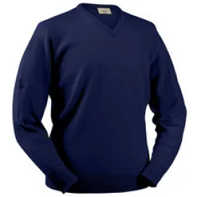 V Neck Lambswool Sweater by GLENBRAE