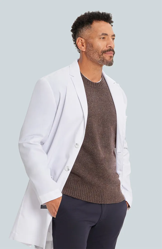 H. W. Cushing Men's Slim Fit Lab Coat