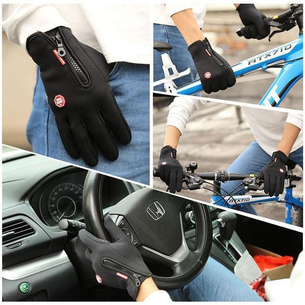 Heat-Retaining Waterproof Smartphone Gloves