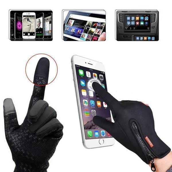 Heat-Retaining Waterproof Smartphone Gloves