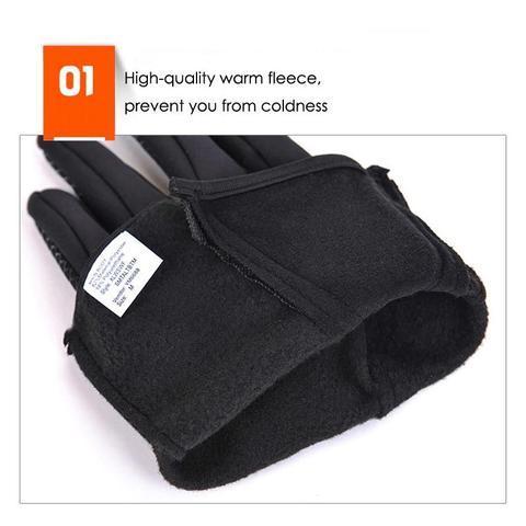 Heat-Retaining Waterproof Smartphone Gloves