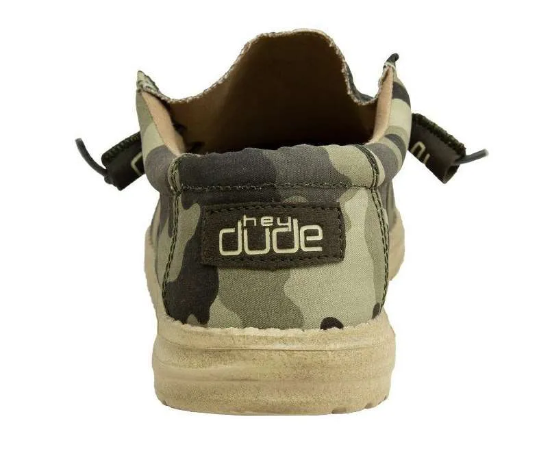 Hey Dude Men’s Wally Shoes – Camo