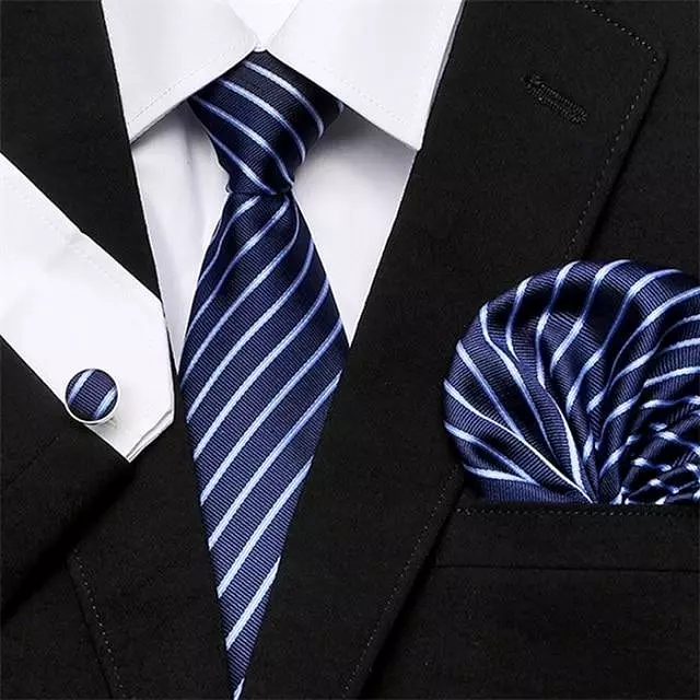 High-Quality Jacquard Necktie Set