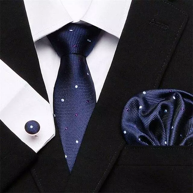 High-Quality Jacquard Necktie Set