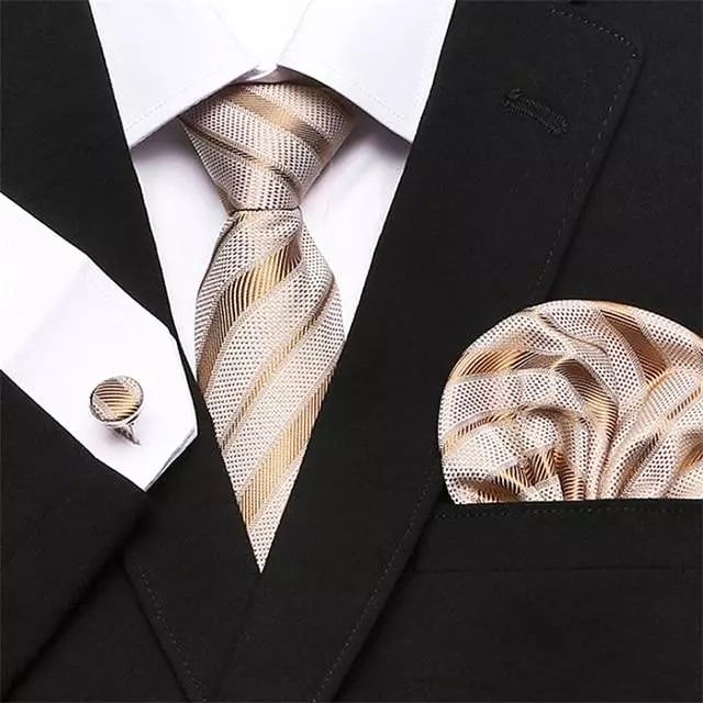 High-Quality Jacquard Necktie Set